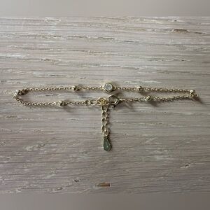 Kuololit Gold Plated 925 Silver Bracelet with Moissanite